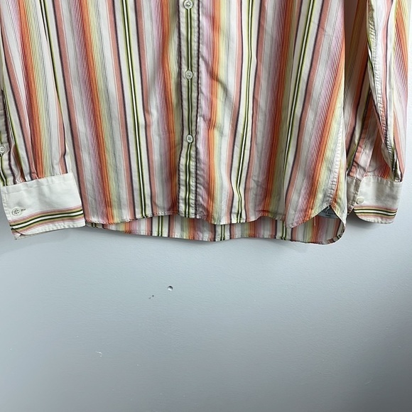 Ted Baker London Candy-Colour Striped Dress Shirt - Picture 4 of 7